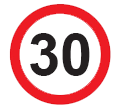 Speed Limit: 30